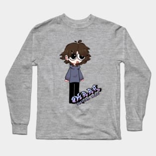 big eyes boy Long Sleeve T-Shirt